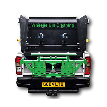 Pickup Mounted Bin Cleaning Equipment