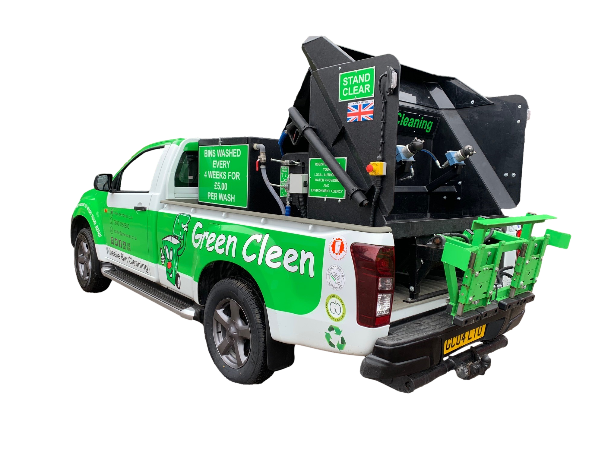 Green Cleen Wheelie Bin Cleaning Equipment